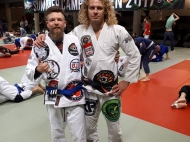 met Christian Graugart, BJJ Globetrotters Summercamp Leuven 2017